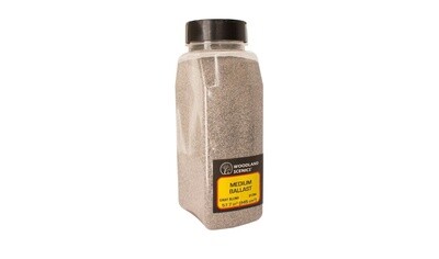 Woodland Scenics B1394 Medium Ballast &quot;Gray Blend&quot; Shaker