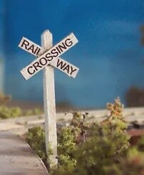 Osborn HO 1009 &quot;Canadian&quot; Transition Period Crossbucks Kit