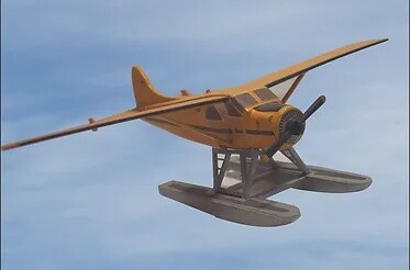 OSB HO 1073 DHC-2 Beaver Airplane Kit