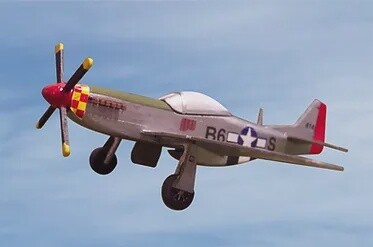 OSB HO 1074 North American P51D Mustang Airplane Kit