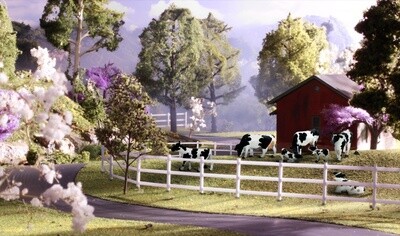 Woodland Scenics A1863 HO Holstein Cows