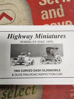 Jordan 360-228 HO 1904 Oldsmobile &amp; Olds Railroad Inspection Car