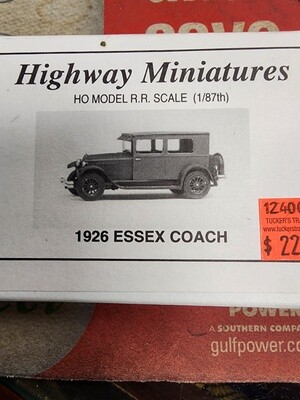 Jordan 360-222 HO 1926 Essex Coach