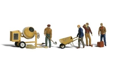 WOO A2173 Masoary Workers