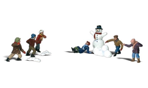 Woodland Scenics N A2183 Snowball Fight