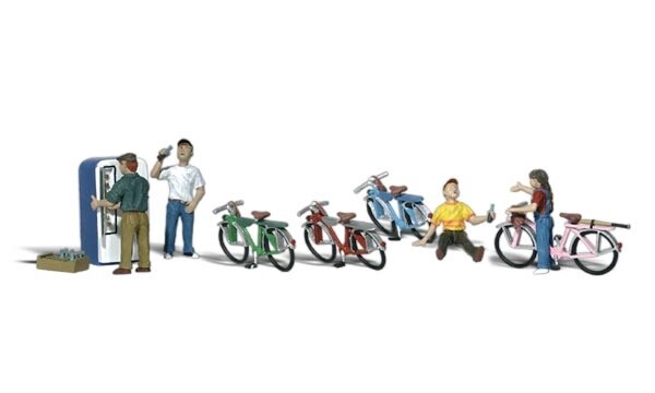 Woodland Scenics N A2194 Bicycle Buddies