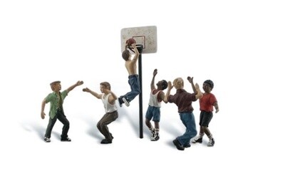 Woodland Scenics A2207 N Shootin' Hoops