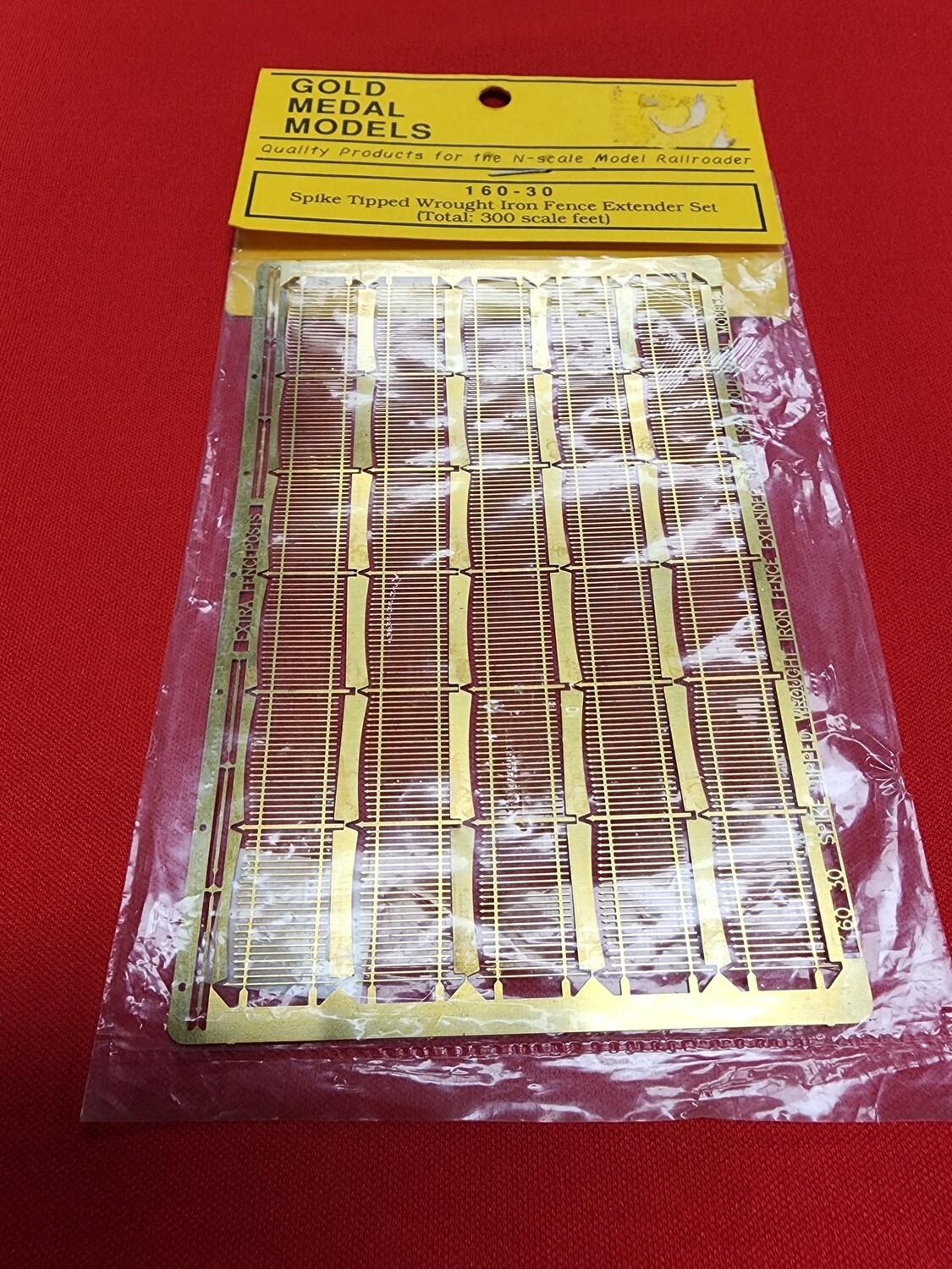 GMM 160-30 N Spike Tipped Wrought Iron Fence - Extender Set