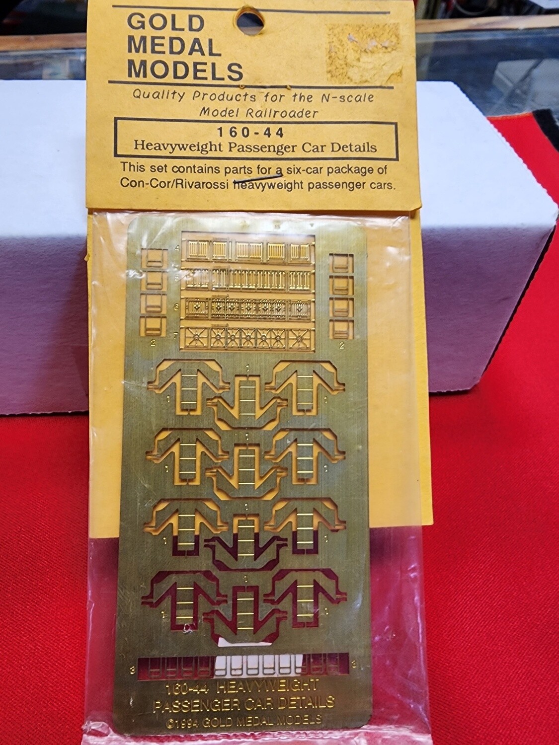 GMM 160-44 N Heavyweight Passenger Car Details