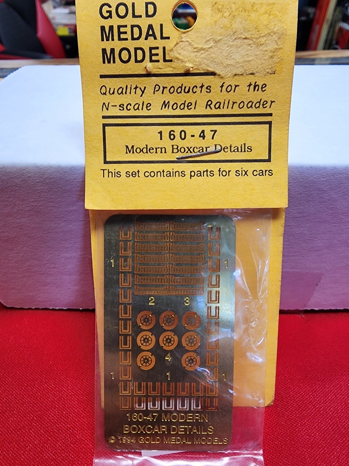 GMM 160-47 N Modern Boxcar Details