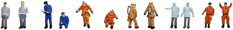 TomyTec 125 N Firefighters 12-Pack