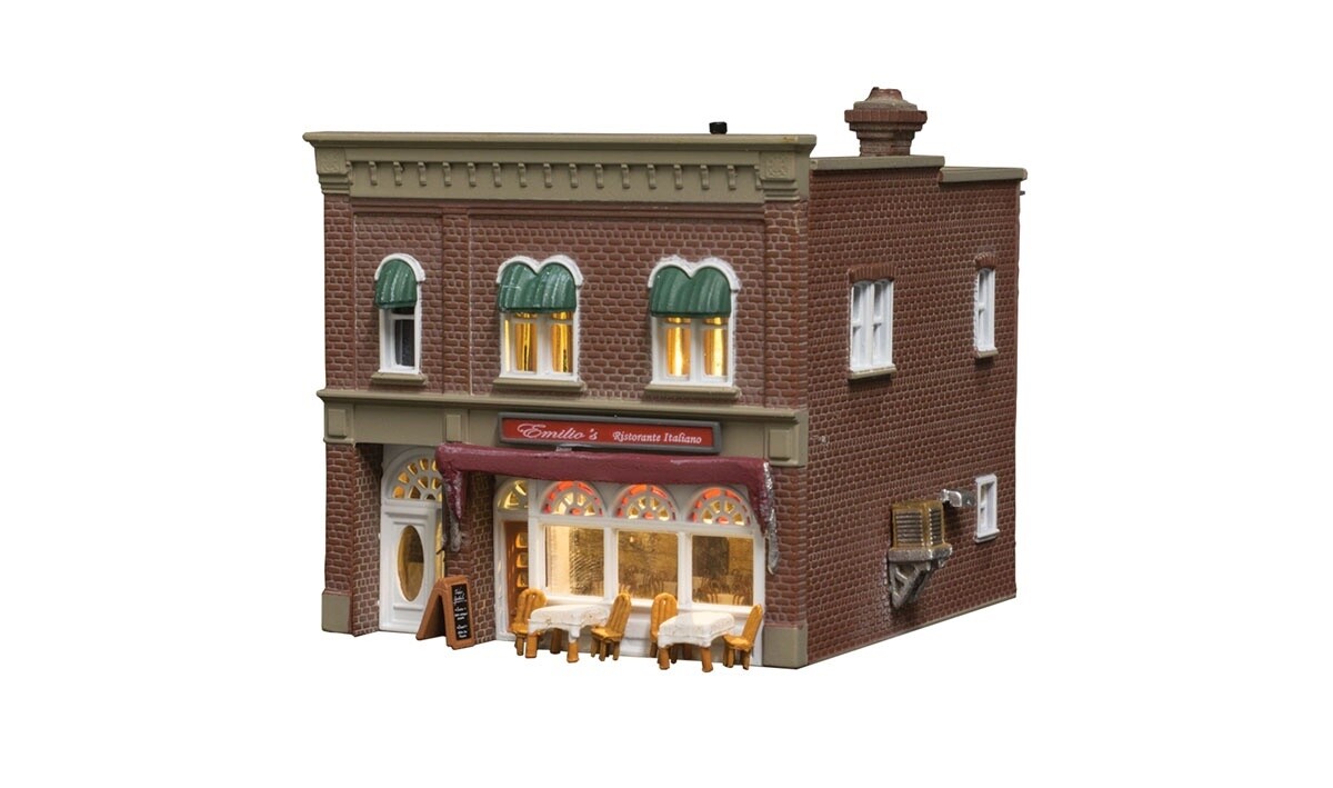 Woodland Scenics N BR4945 Emilo&#39;s Italian Restaurant