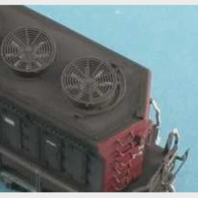 Atlas/BLMA N 93 EMD Rear Fan Grab Iron 3-Pack