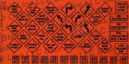 Blair Line N 004 Traffic Signs