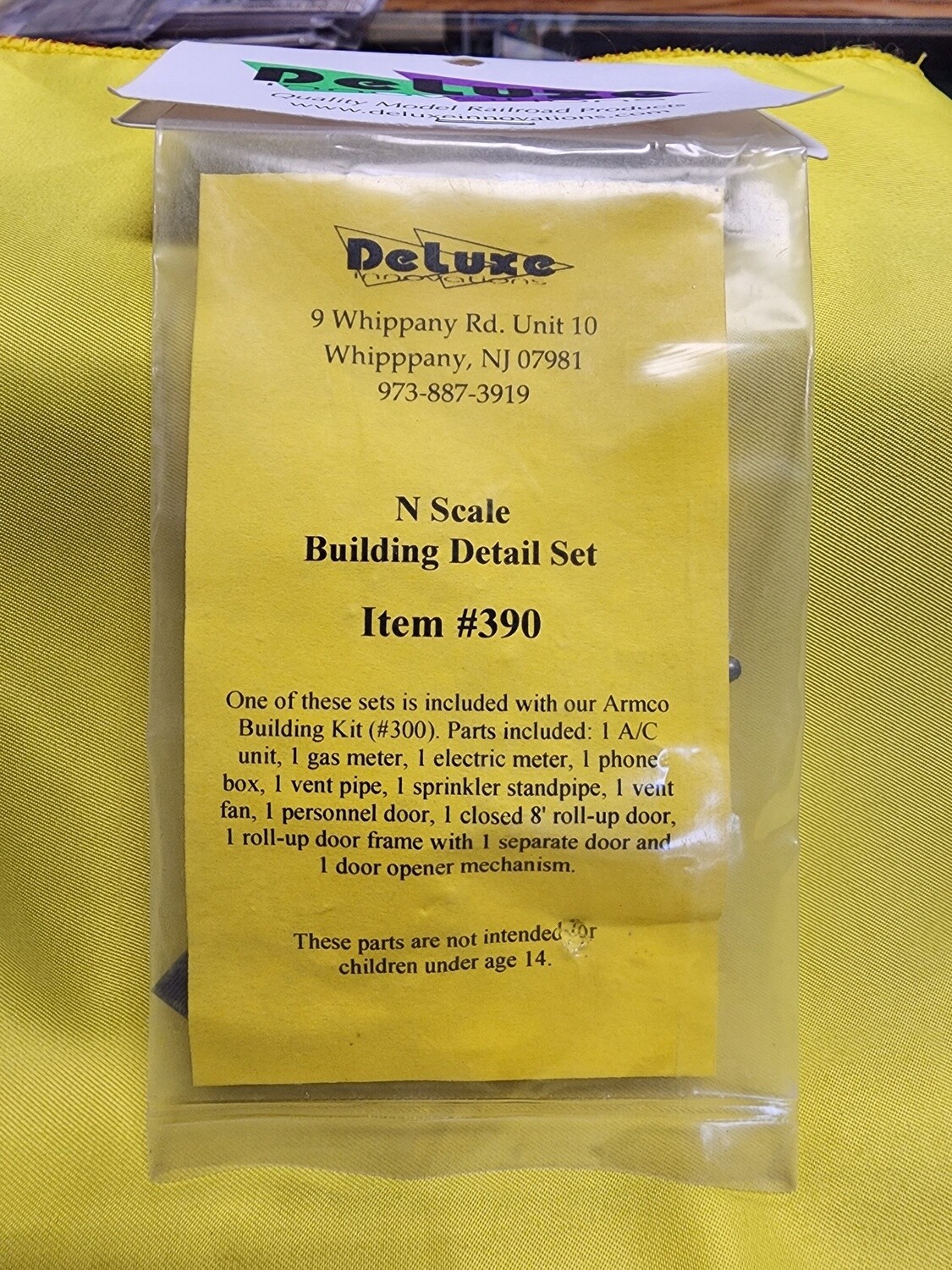 Deluxe N 390 Building Detail Set