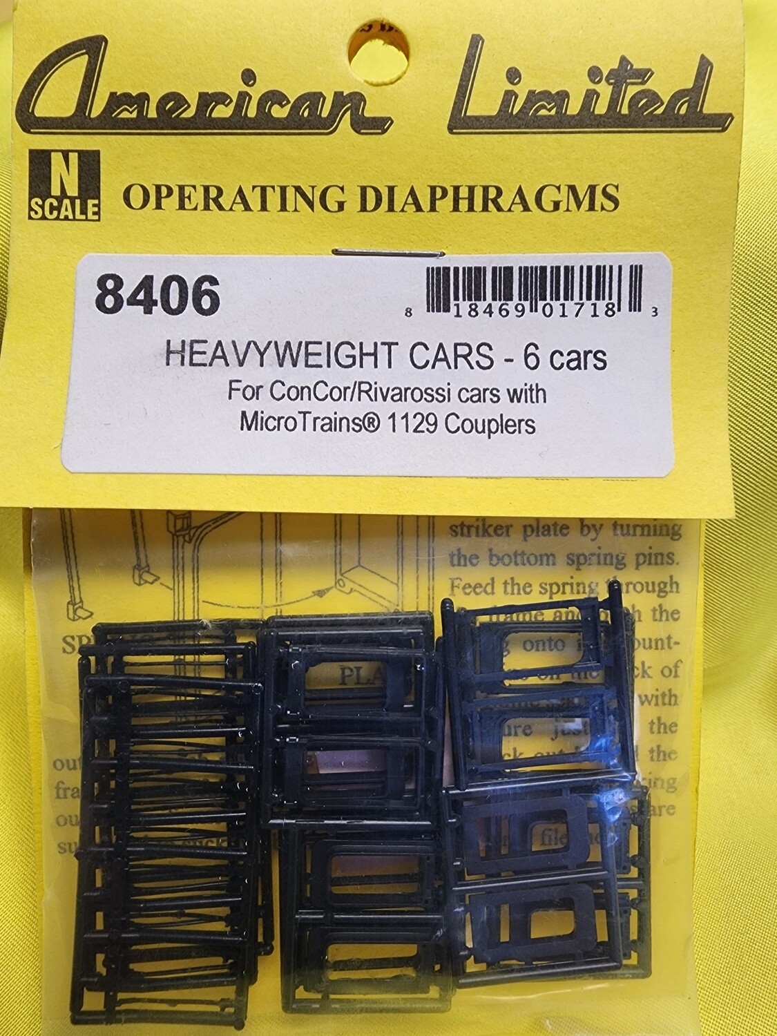 American Limited N 8800 Operating Diaphragms