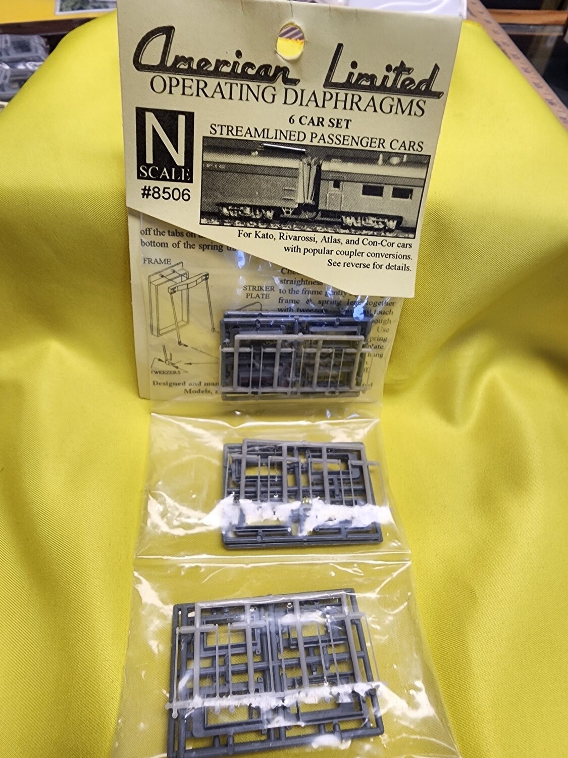 American Limited N 8506 Operating Diaphragms