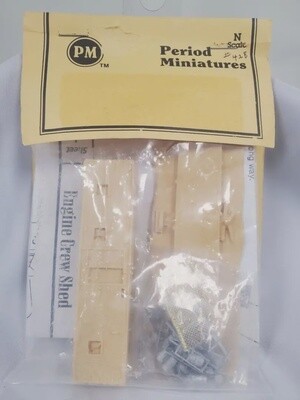 Period Miniatures 428 N Engine Crew Shed Kit