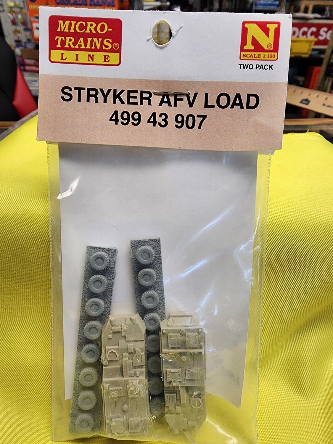 Micro-Trains 49943907 N Stryker AFV Load 2-Pack
