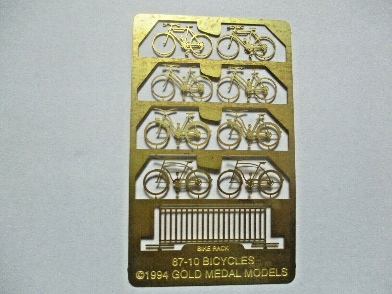GMM 87-10 HO Bicycles &amp; Bike Rack