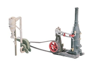 Woodland Scenics HO D229 Steam Engine &amp; Hammer Mill Kit