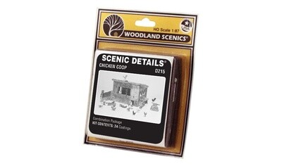 Woodland Scenics HO D215 Chicken Coop