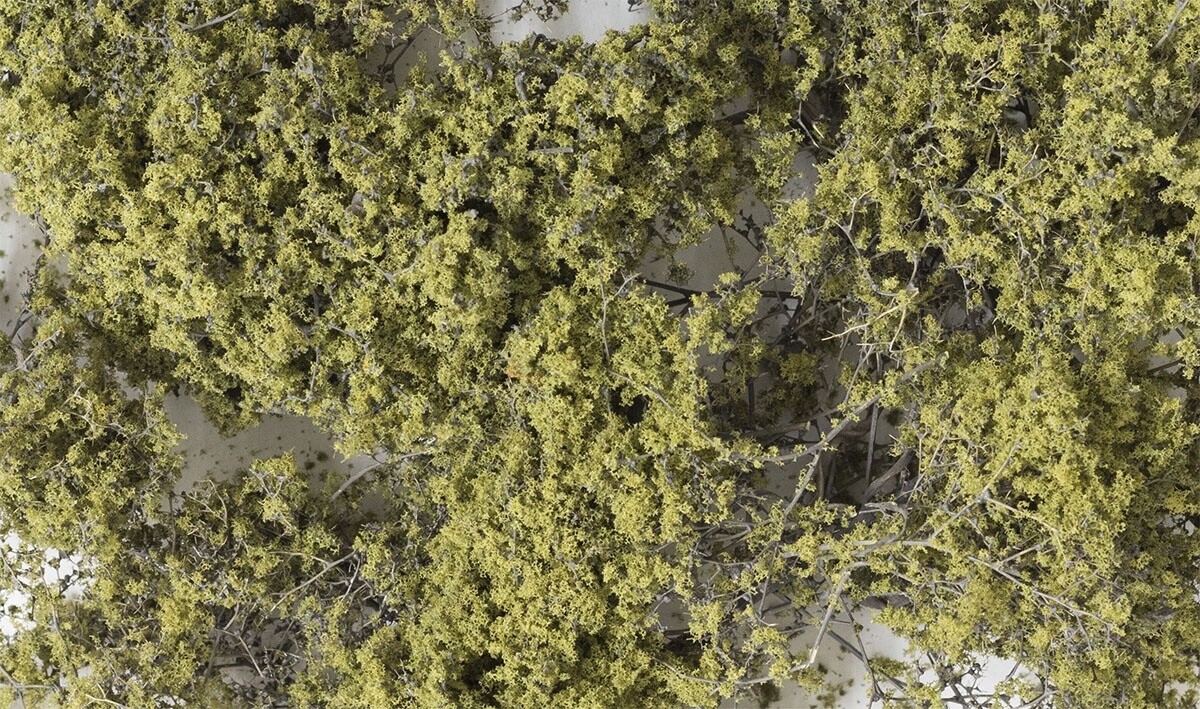 Woodland Scenics F1133 Fine Leaf Foliage &quot;Olive Green&quot;