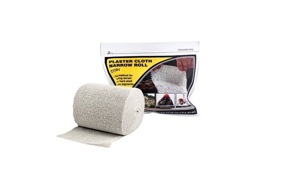 WOO C1191 Plaster Cloth &quot;Narrow Roll&quot; 4&quot; Wide
