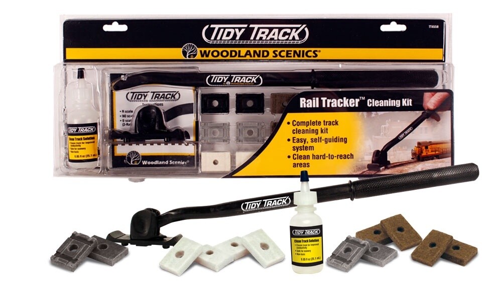 Woodland Scenics TT4550 Rail Tracker Cleaner Kit