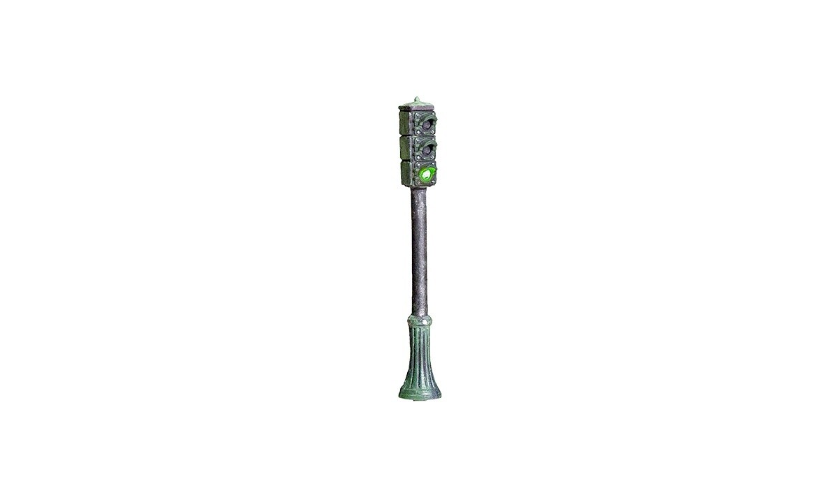Woodland Scenics HO JP5651 Pedestal Traffic Lights 4-Pack