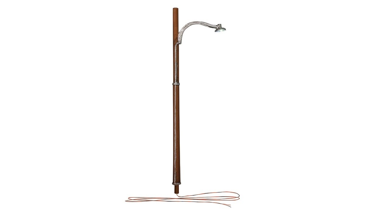 WOO JP5638 N Wooden Pole Street Lights 3-Pack