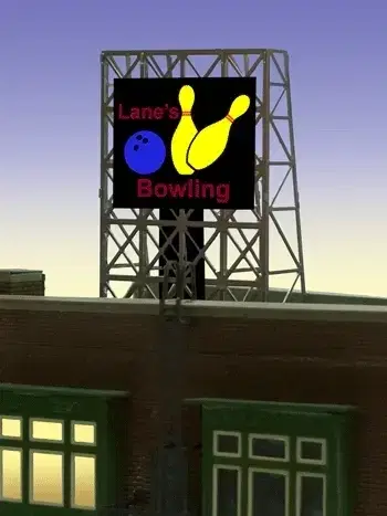 Miller 33-8955 N/Z Bowling Billboard