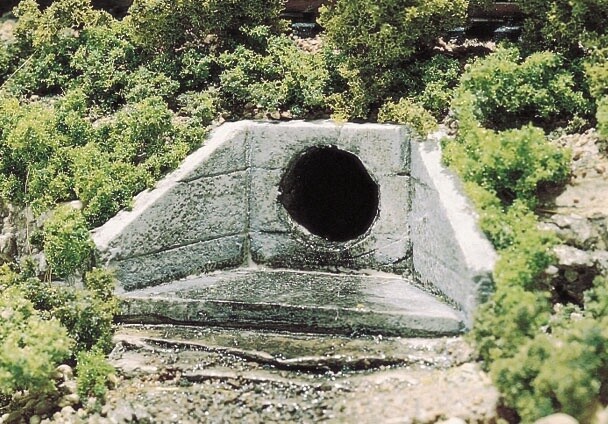 WOO C1162 N Concrete Culverts 2-Pack