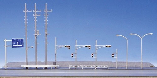 Kato N 23-215 Telephone Poles and Street Lights