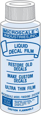 Microscale MI-12 Liquid Decal Film 1oz Bottle
