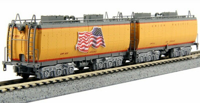 Used Kato N 106-085 UP Water Tender 2 Car Set