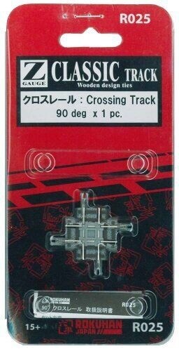 Rokuhan R025 Z Classic Crossing Track 90 Degree