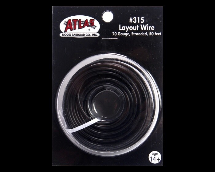 Atlas Layout Wire, Color: Black