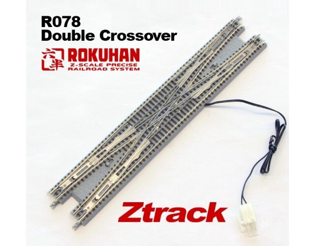 Rokuhan R078 Z Classic Double Crossover 220mm