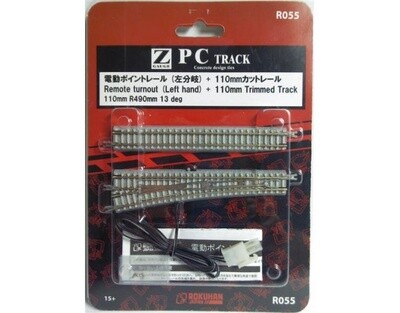Rokuhan R055 Z PC Remote Turnout (Left Hand)