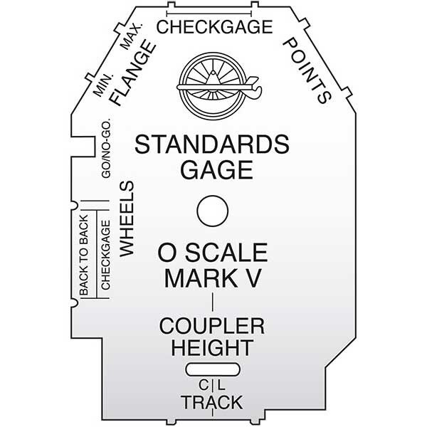 NMRA O Scale Standards Gage