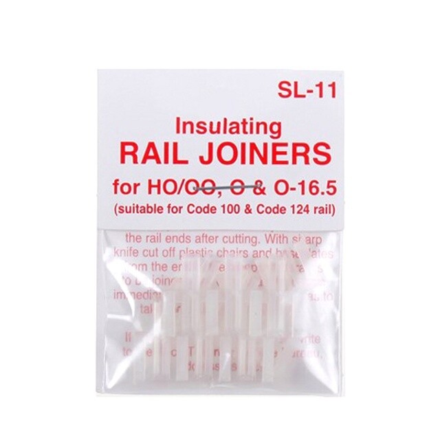 Peco SL-11 HO/O Insulating Rail Joiners