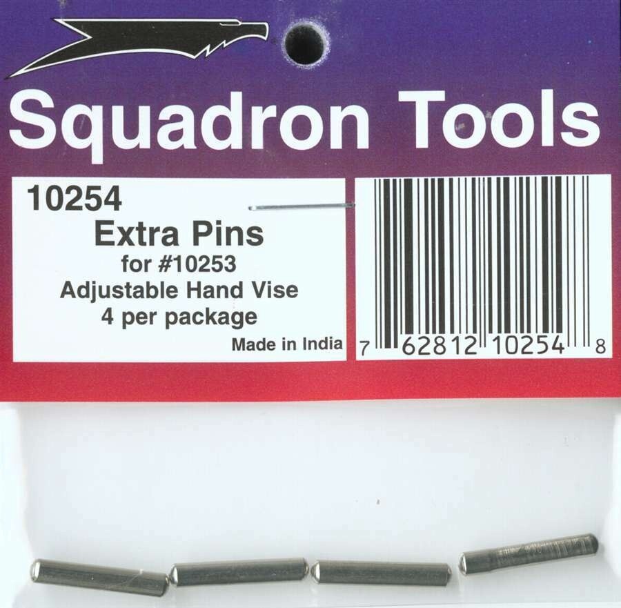 Squadron 10254 Extra Pins for 10253 Hand Vise 4-Pack