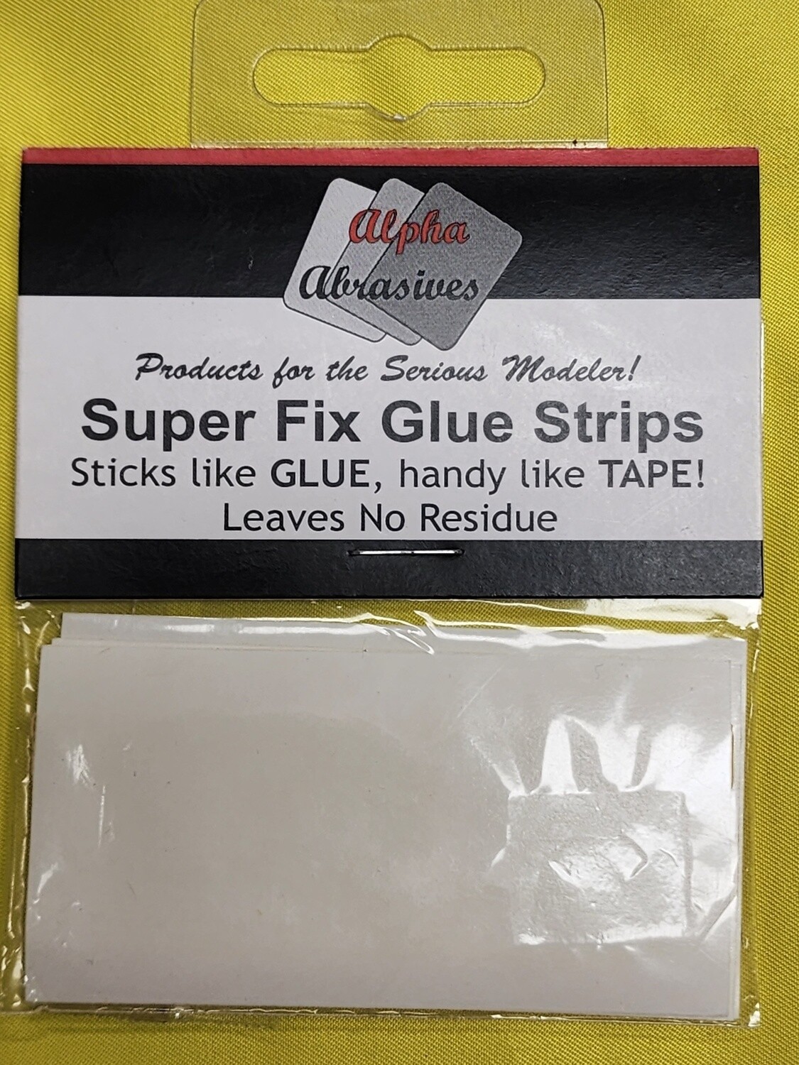 Alpha Abrasives 0501 Super Fix Glue Strips