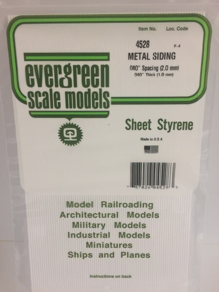 Evergreen 4528 .080" Metal Siding