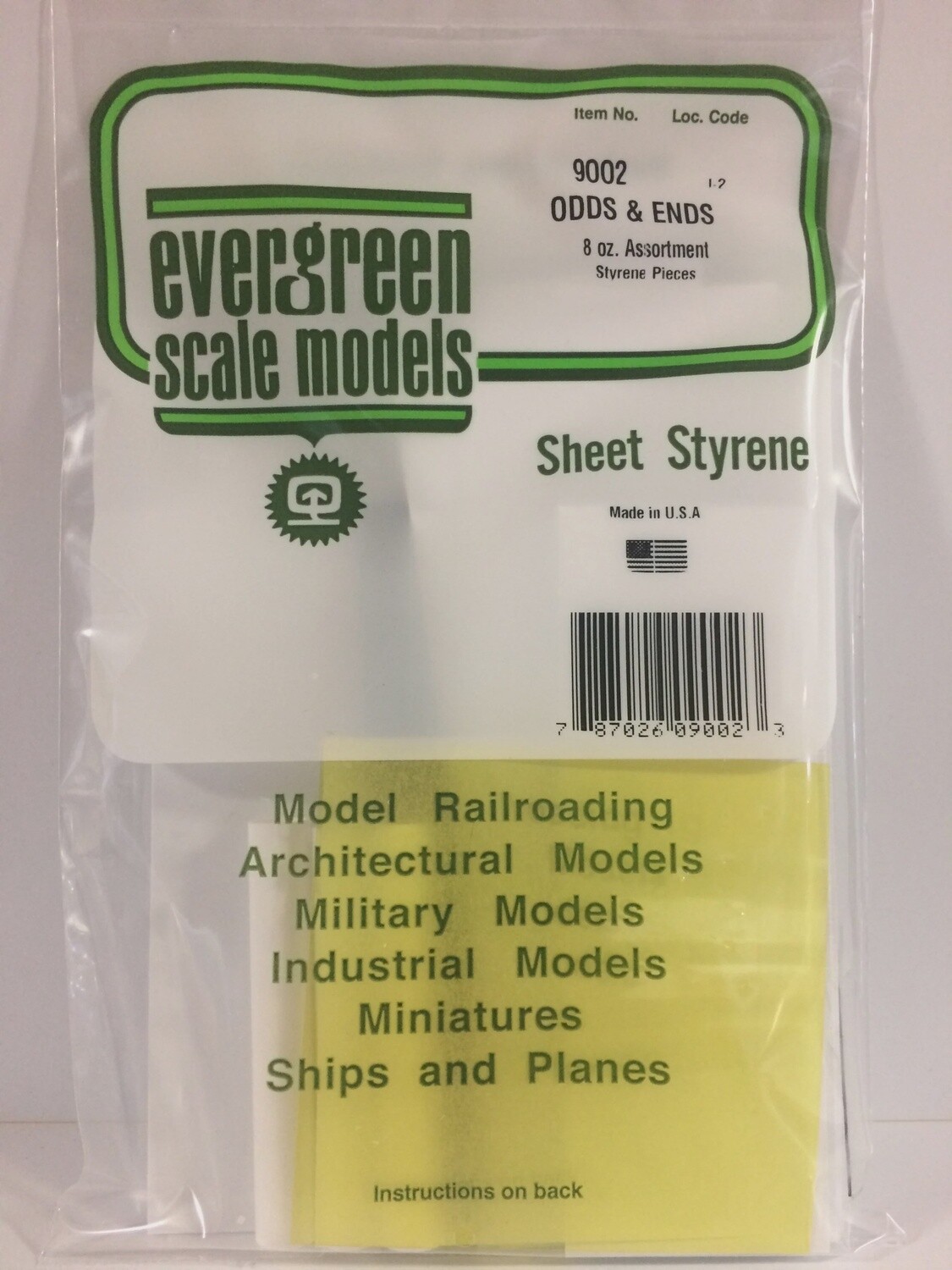 Evergreen 9002 Odds &amp; Ends