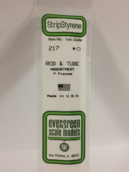 Evergreen 217 Rod &amp; Tube Assortment