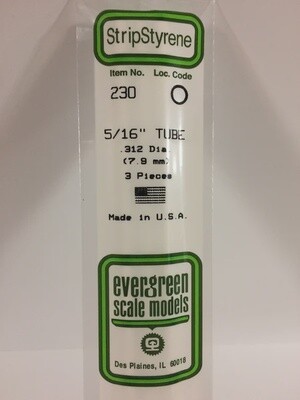 Evergreen 230 5/16&quot; Tube 3-Pack