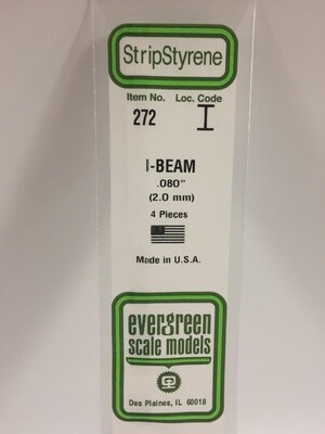 Evergreen 272 I-Beam .080"