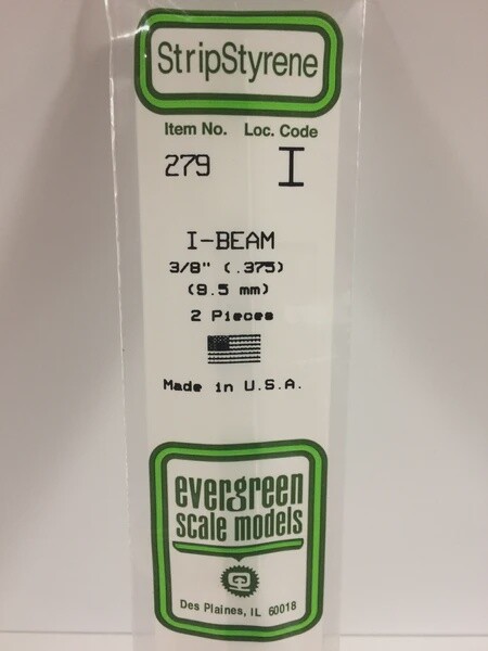 Evergreen 279 3/8" I-Beam 2-Pack